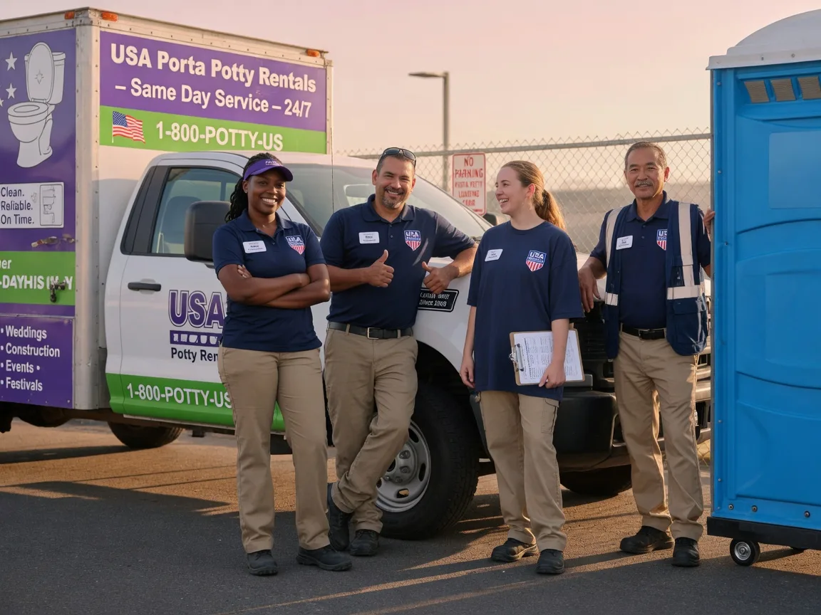 Porta Potty Rental company in Northridge, CA